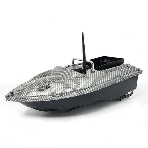 Flytec V666 2.4Ghz 500M Double Motor Automatic Cruise Fish Finder Bait Boat 1.5KG Bait Capacity