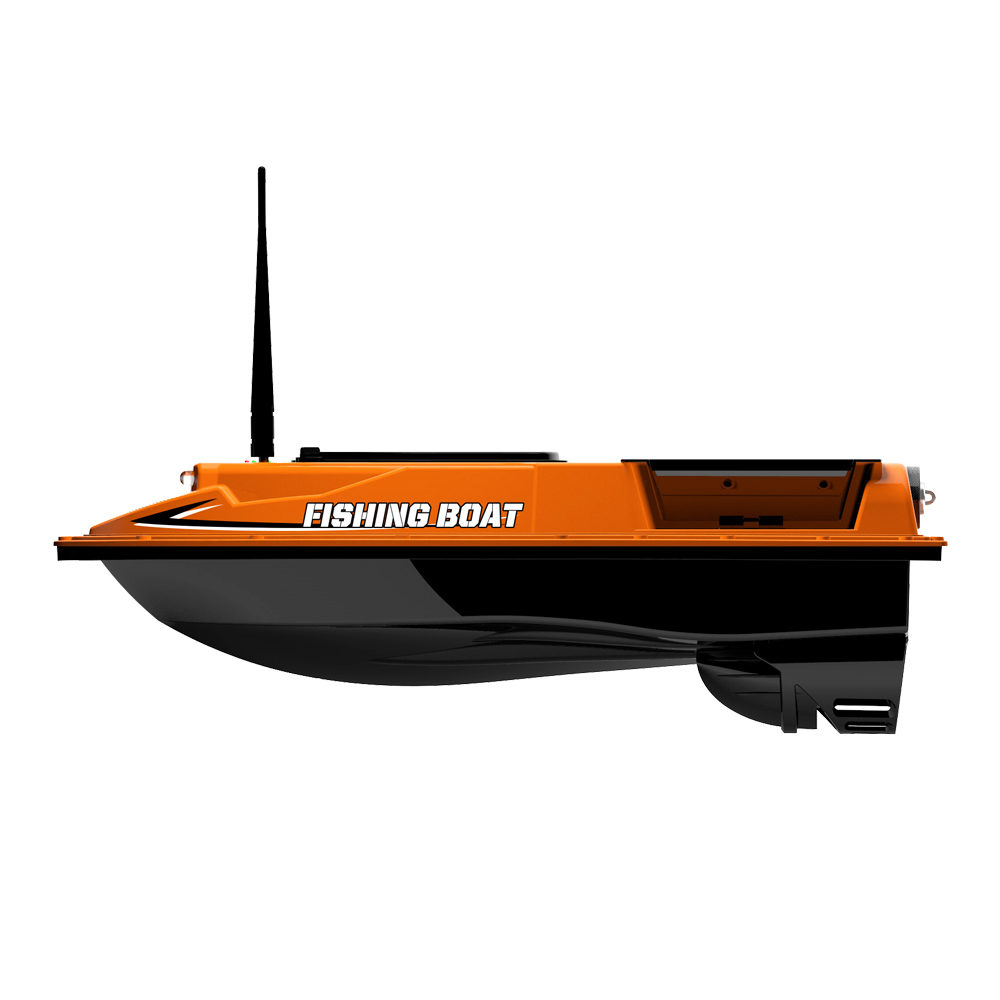 Upgrade V700 Fishing Rc Bait Boat Auto Driving Back 2 Hoppers Saltwater Rc  Boat Carp Bait Boat - HobiTec