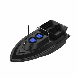 Flytec V777 Smart Fishing Bait Boat Wireless RC Fish Feeder 500M Fixed Speed 2 Bait Hopper 4 Light