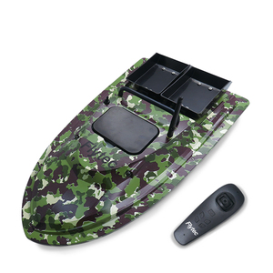Flytec V007 Fishing Bait Boat With Fixed Speed Cruise Yaw Correction Features Camouflage Green