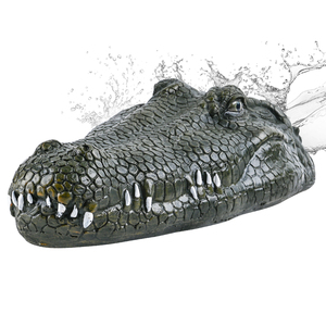 Flytec V002 Simulation 2.4GHZ RC Crocodile Boat,Halloween Prank Toy For Pool , Pond And Garden
