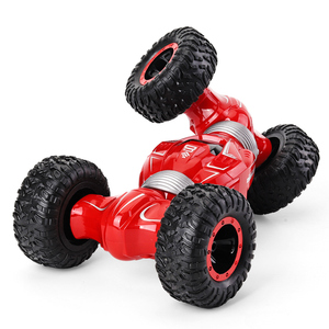 Flytec 187 1/16 Large RC Twist Car 4WD 2.4G RC Stunt Car 360° Flips Double Sided Rotating For Kids