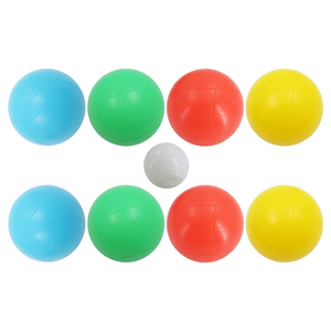A04 Light Up Bocce Ball Set With Carrying Case For Outdoor Playing Night Sport Ball Used On The Gras