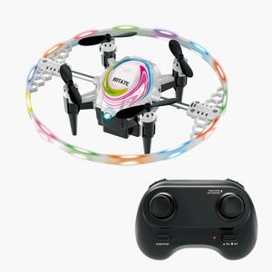 T25 Cool LED Light Mini Drones Rotating Glowing Flying Ball for Kids and beginners Indoor Toys Gifts