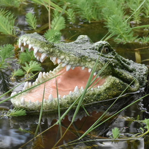Flytec V308 Ferocious Crocodile Scary People Crocodile RC Boat Spoof Toy Garden Decoration
