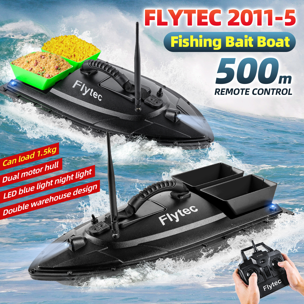 Flytec 2011-5 500M Hook Line Sending Throw Bait Fishing Boat With