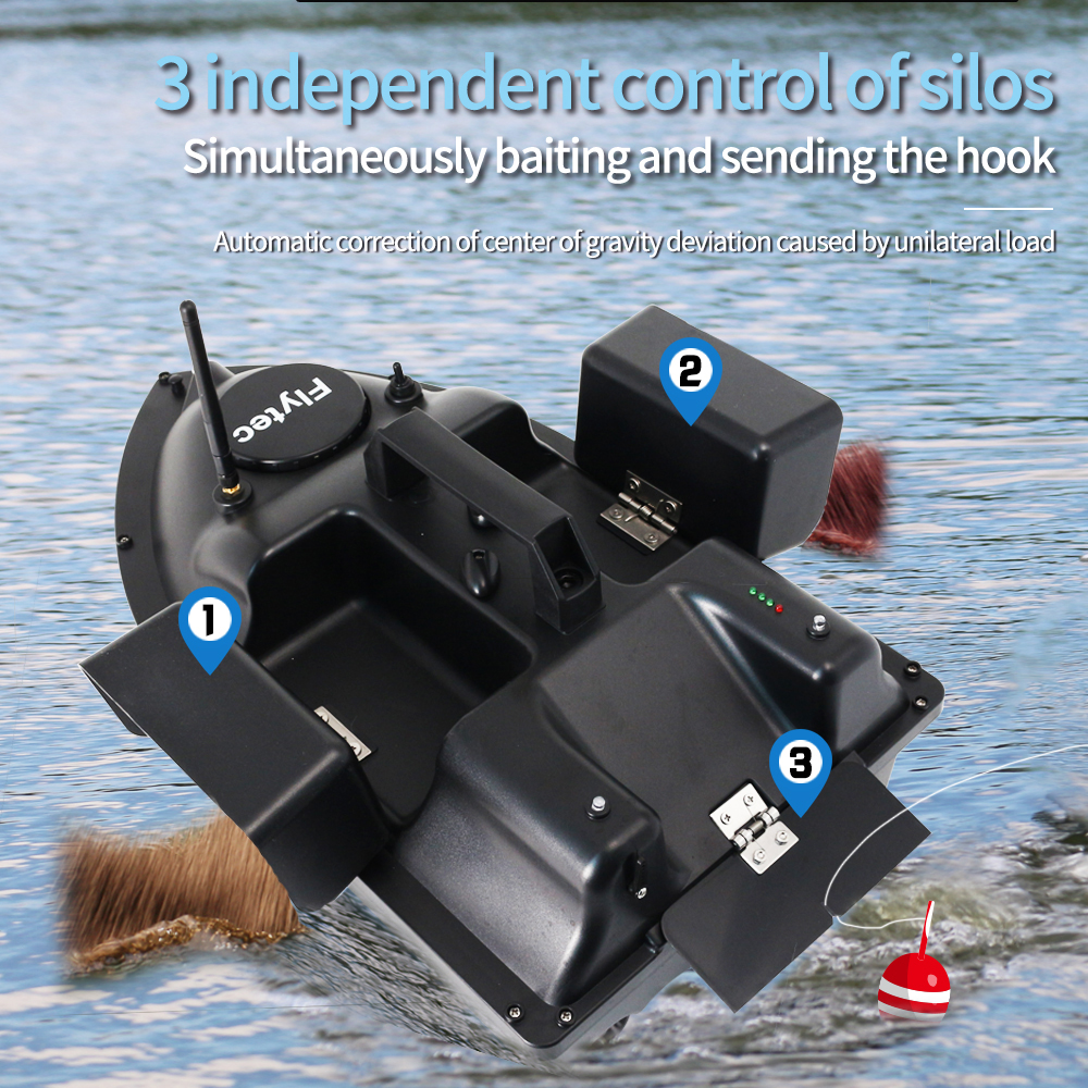 Flytec V010 GPS Intelligent Positioning 500M Auto Return Carp Fishing Bait  Boat - iRctoy.com