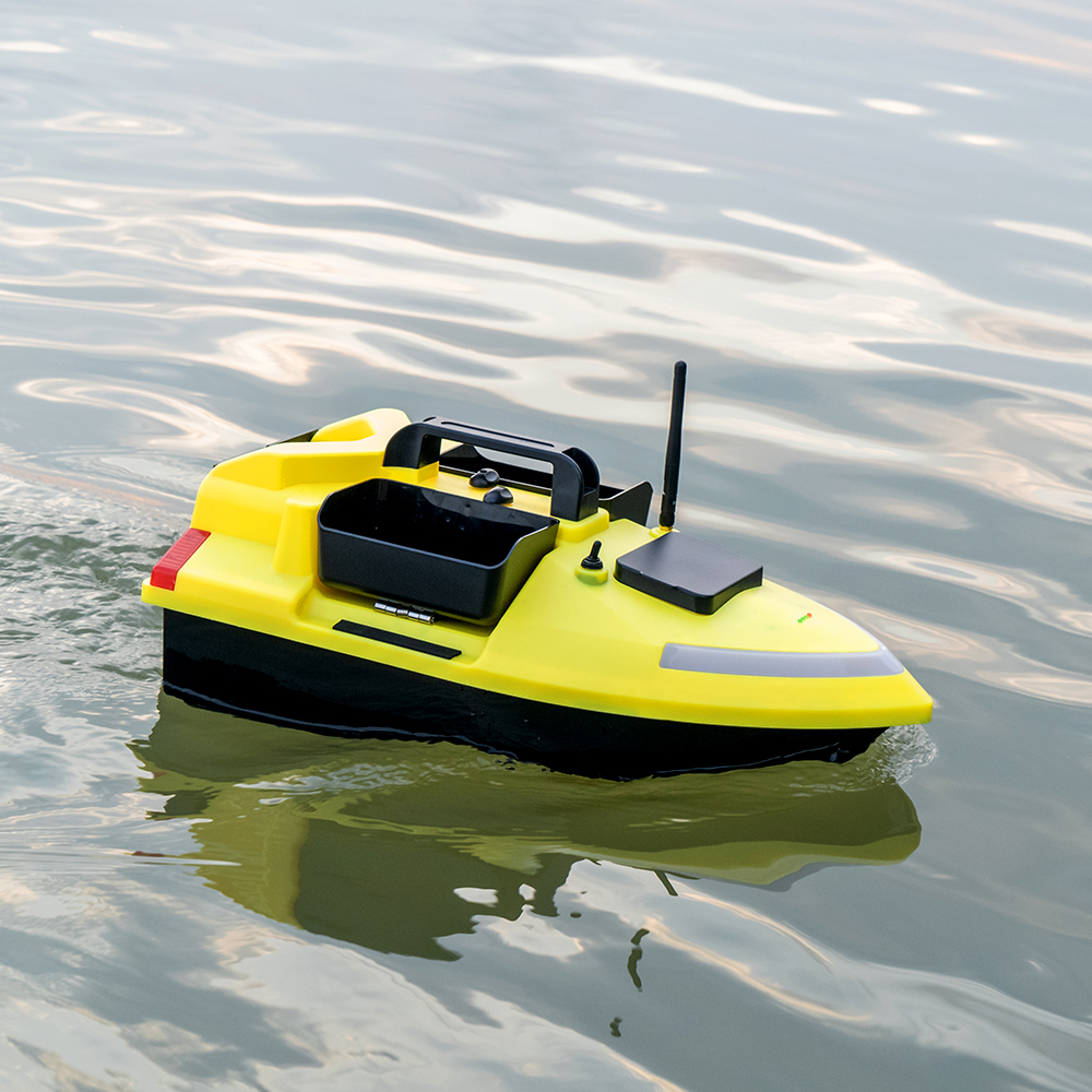 V020 GPS Self-Illuminating RC Fishing Bait Boat 500M Auto Return