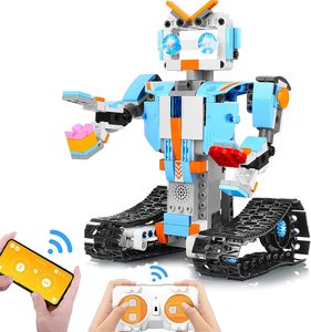 Flytec 61005 Remote & APP Control Robot Snap Together Engineering Kits STEM Building RC Robot Toys