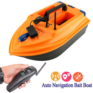 Flytec V601 GPS Fishing Boat 3KG Fish Finder Dual Motors 2 Hoppers 500m Smart One-Key Return