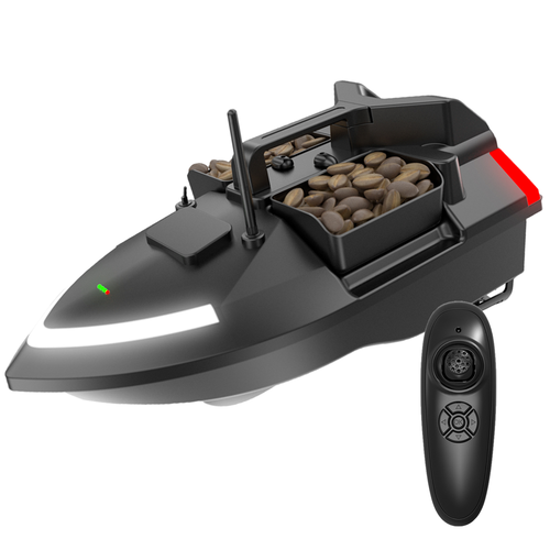 Flytec V801 500M Intelligent 3 Hoppers Fixed-point Nesting RC Carp Fishing Bait Boat With Dual Motor